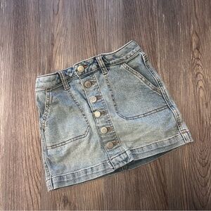 Cat & Jack Jean skirt size 6-7